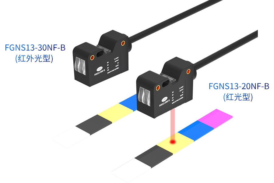 富唯新品|背景抑制光电传感器 FGNS13 - 20NF - B 系列：工业检测的卓越之选