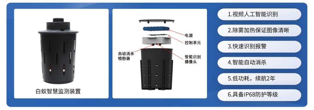 堤防白蚁智慧监测及消杀系统