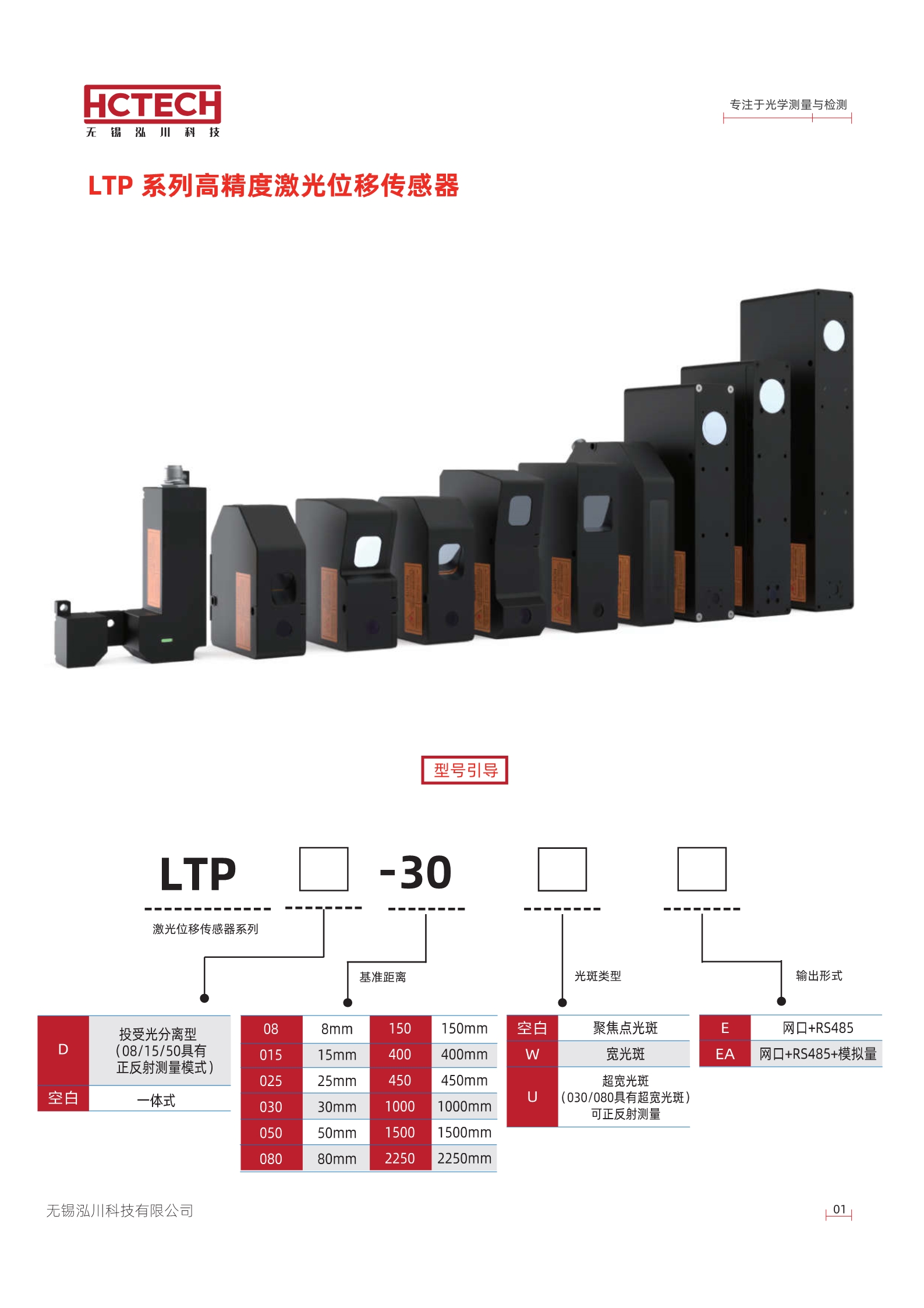 高速高精度激光位移传感器LTP系列 可替代keyence基恩士LK-G系列