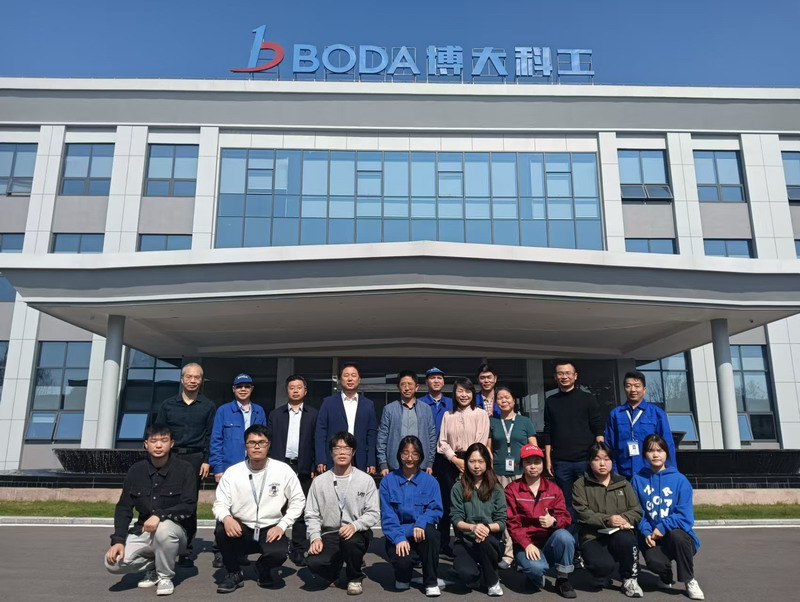 Leaders from Changsha University visited our company for research work