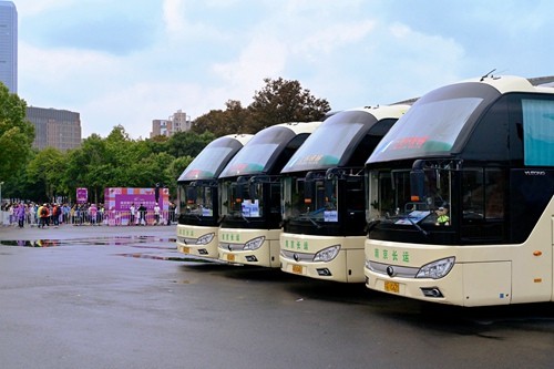 激情奔跑，无忧畅行 ——南京长客集团助力2024南京马拉松