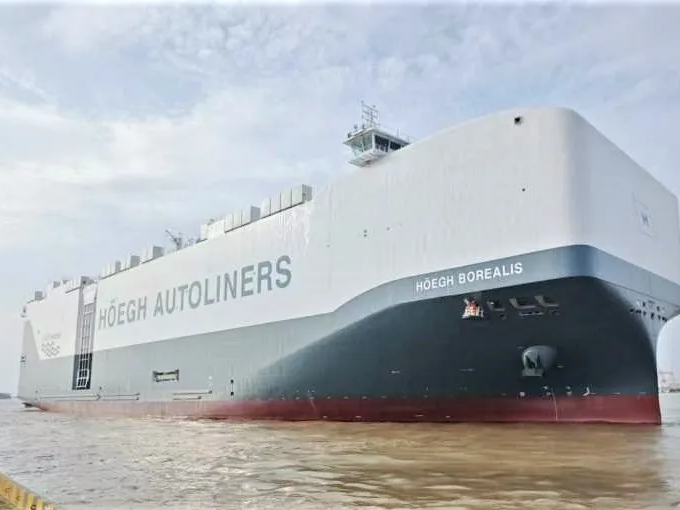 Successful Delivery! Höegh Borealis, the World's Largest and Greenest Car Carrier