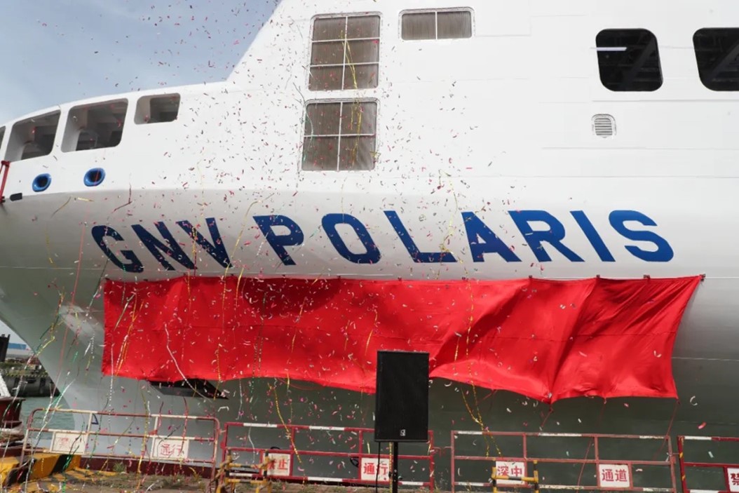 Naming and Delivery of GNV Polaris: A Milestone in Chinese Shipbuilding