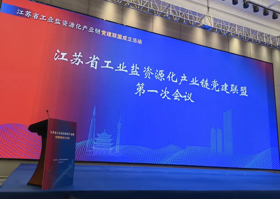 【协会动态】省盐业协会与省循环经济协会、省环境资源有限公司等7家单位开展江苏省工业盐资源化产业链党建共建活动