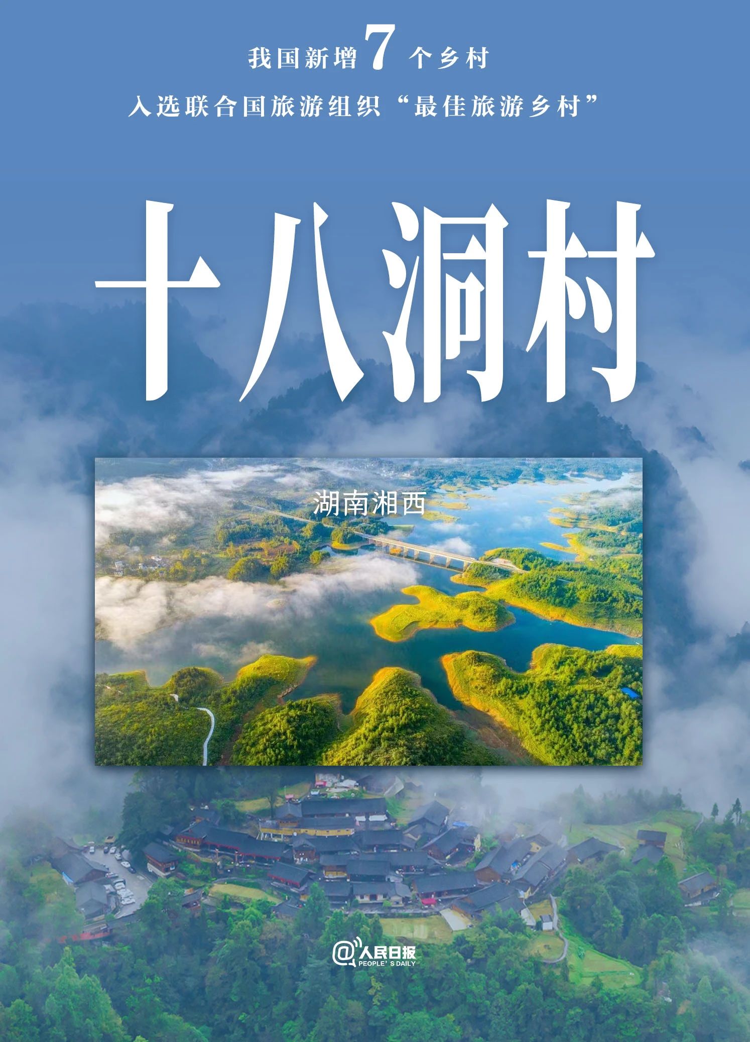 新增7个世界“最佳旅游乡村” 总数达世界第一