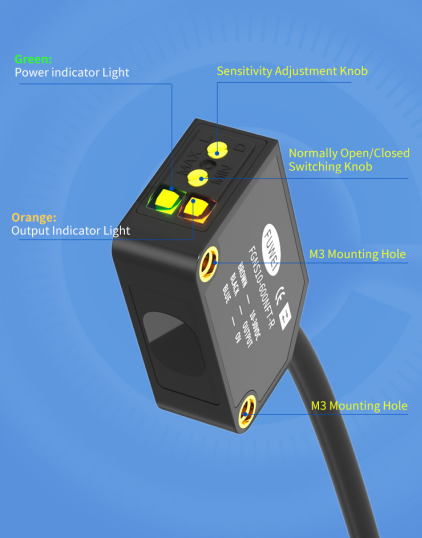 Photoelectric Sensor Alignment FGNS10-600NFT: Precise Sensing, Safe and Stable for Industry