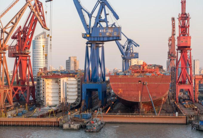 Box ship building in China hits new heights with 68.5% of global orders