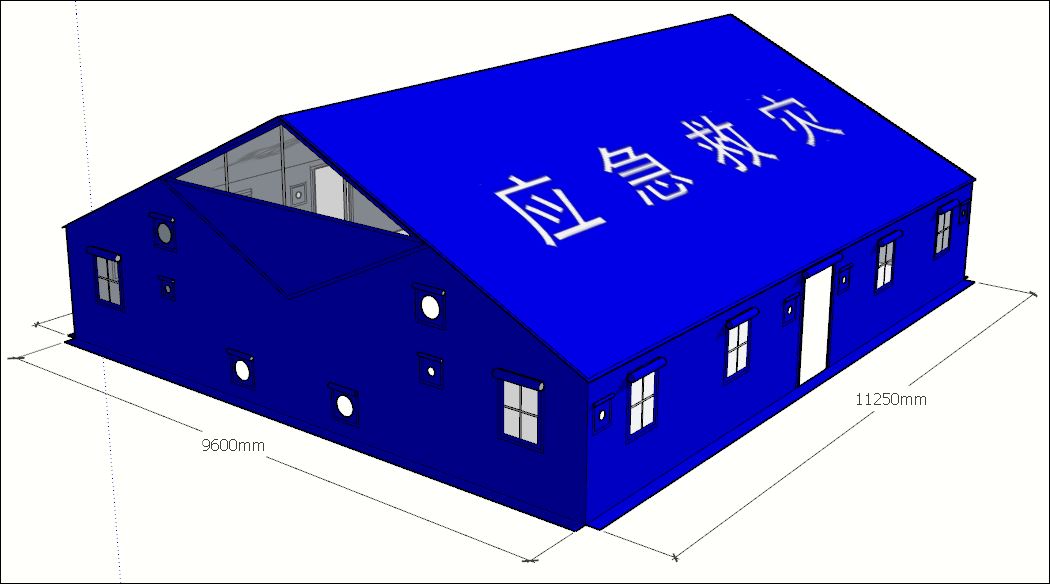 军用110㎡帐篷长款