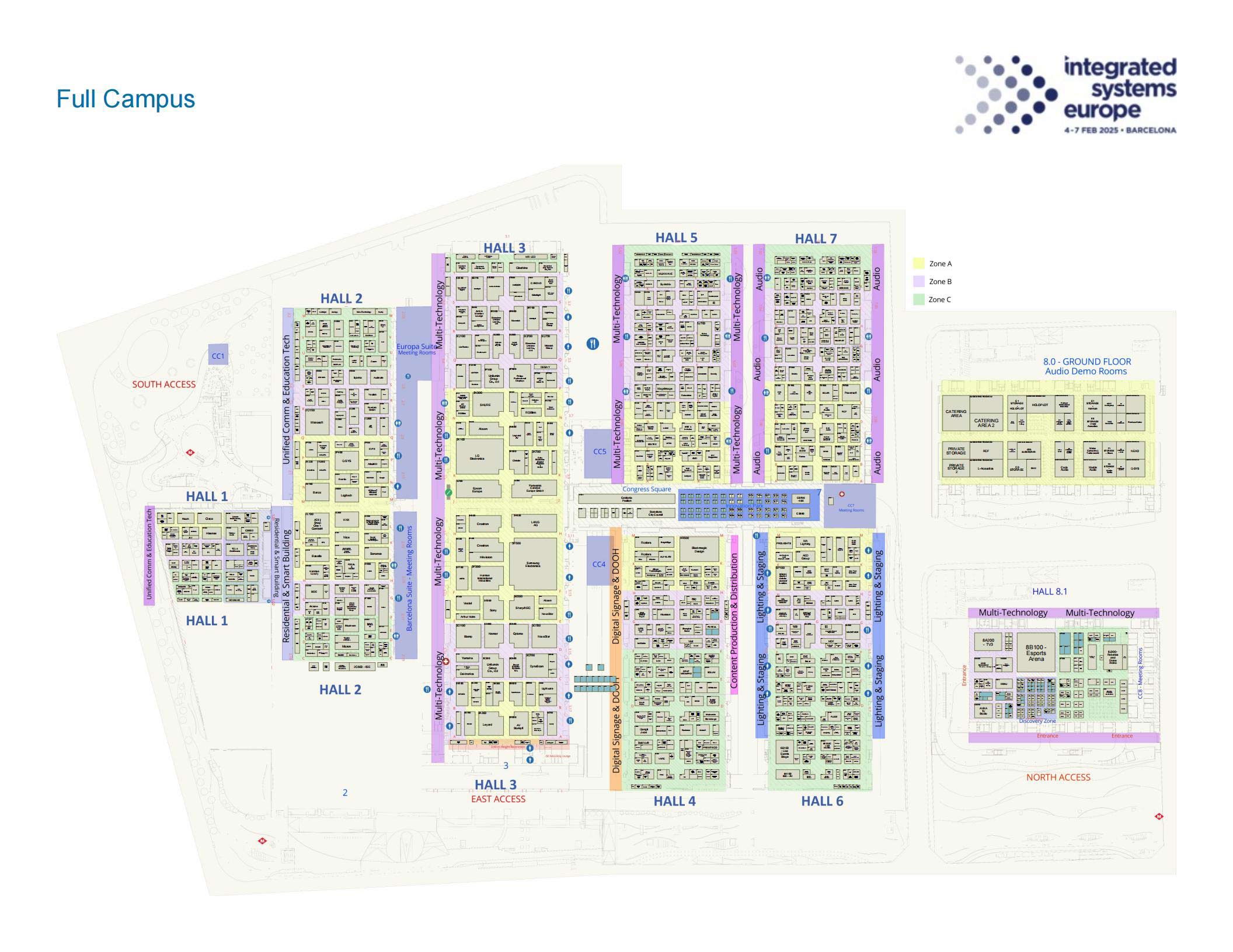 Pasgao sincerely invites you to participate in the Integrated Systems Europe (ISE) Exhibition in 2025. 