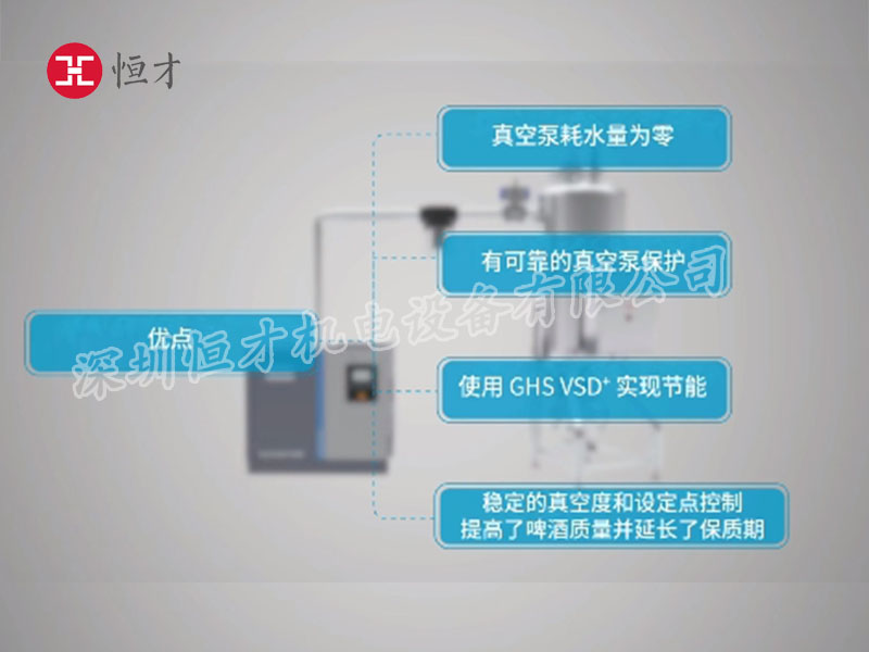 新型啤酒泡沫分離器配套真空系統(tǒng)