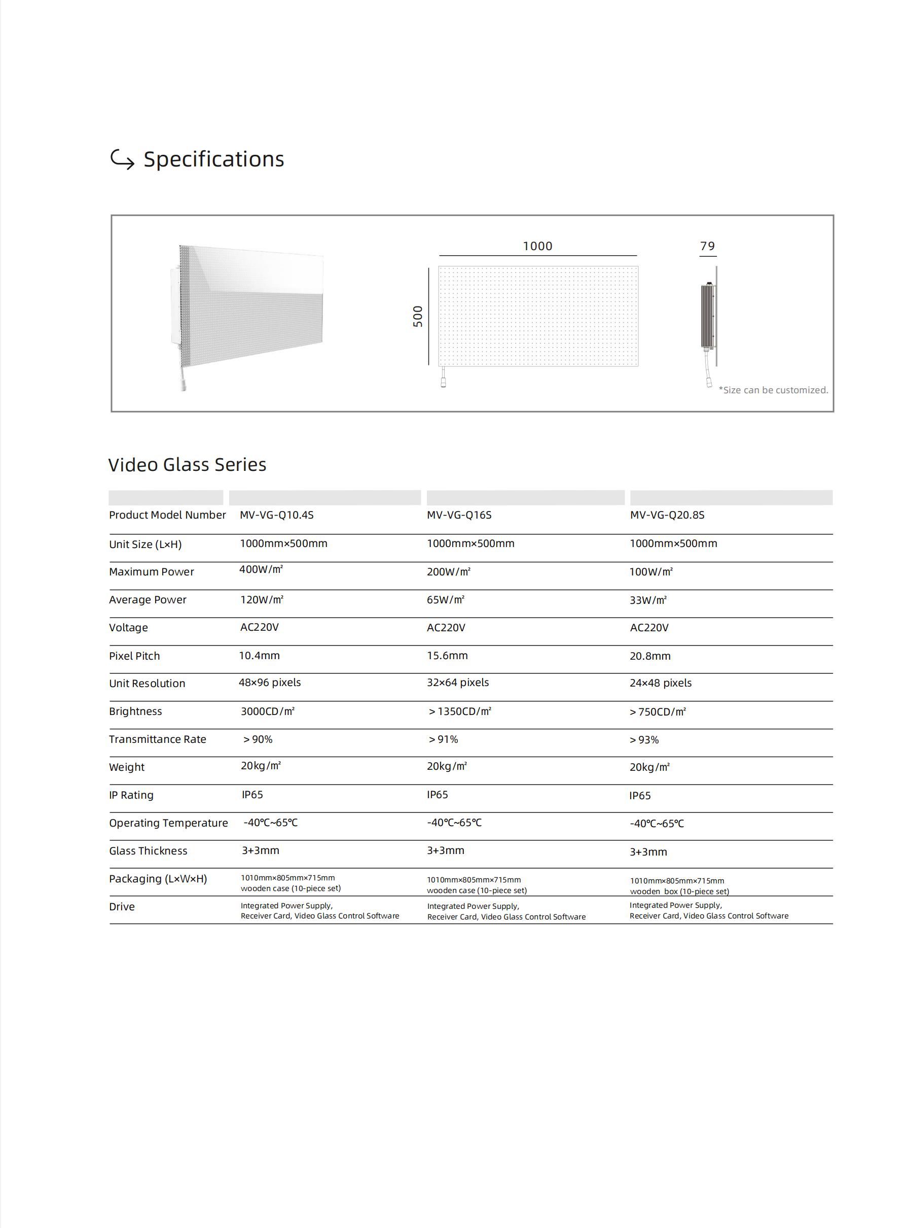 Video Glass 20