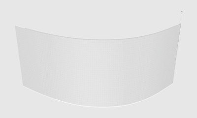 Flexible Video Glass