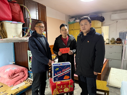 蘇創(chuàng)公司節(jié)前走訪慰問困難職工