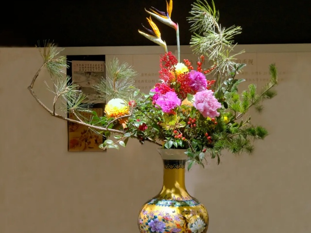頤和園舉辦歲朝插花展，12件名師作品訴說花與傳統(tǒng)的動人故事