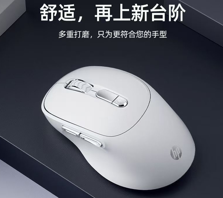 惠普【S1500Pro白色】静音无线鼠标