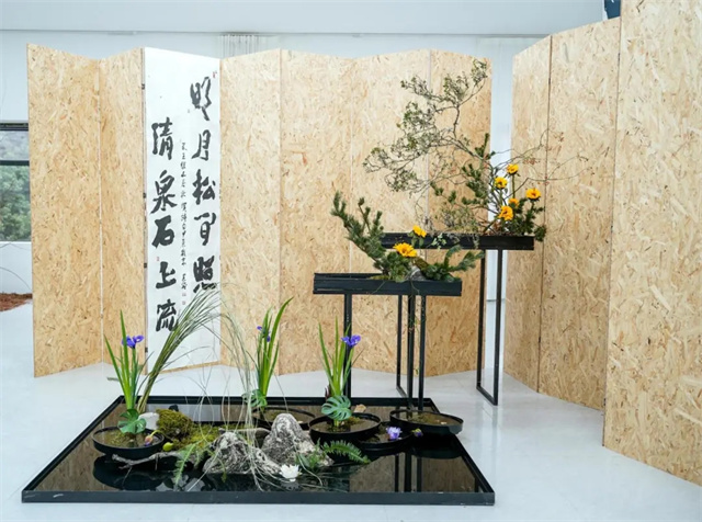 融入王維詩意,百余件清泉般靈動的插花作品亮相成都,備受年輕人青睞 融入王維詩意,百余件清泉般靈動的插花作品亮相成都,備受年輕人青睞