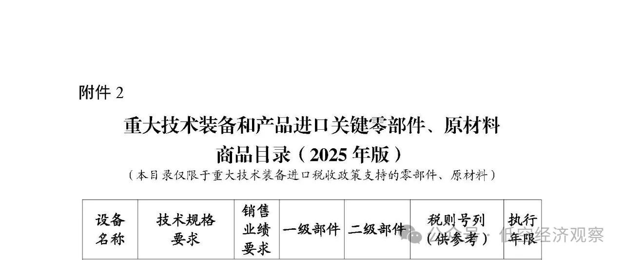 细化飞机领域产品和机载设备丨五部门发布2025国家支持发展的重大技术装备和产品目录，3月1日起执行