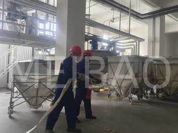洗衣粉生产线开工建设