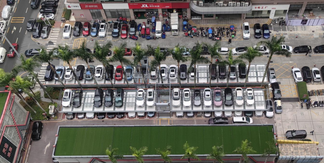 深圳首个龙门式搬运机器人智能停车库落地沙头街道 深圳首个龙门式搬运机器人智能停车库落地沙头街道