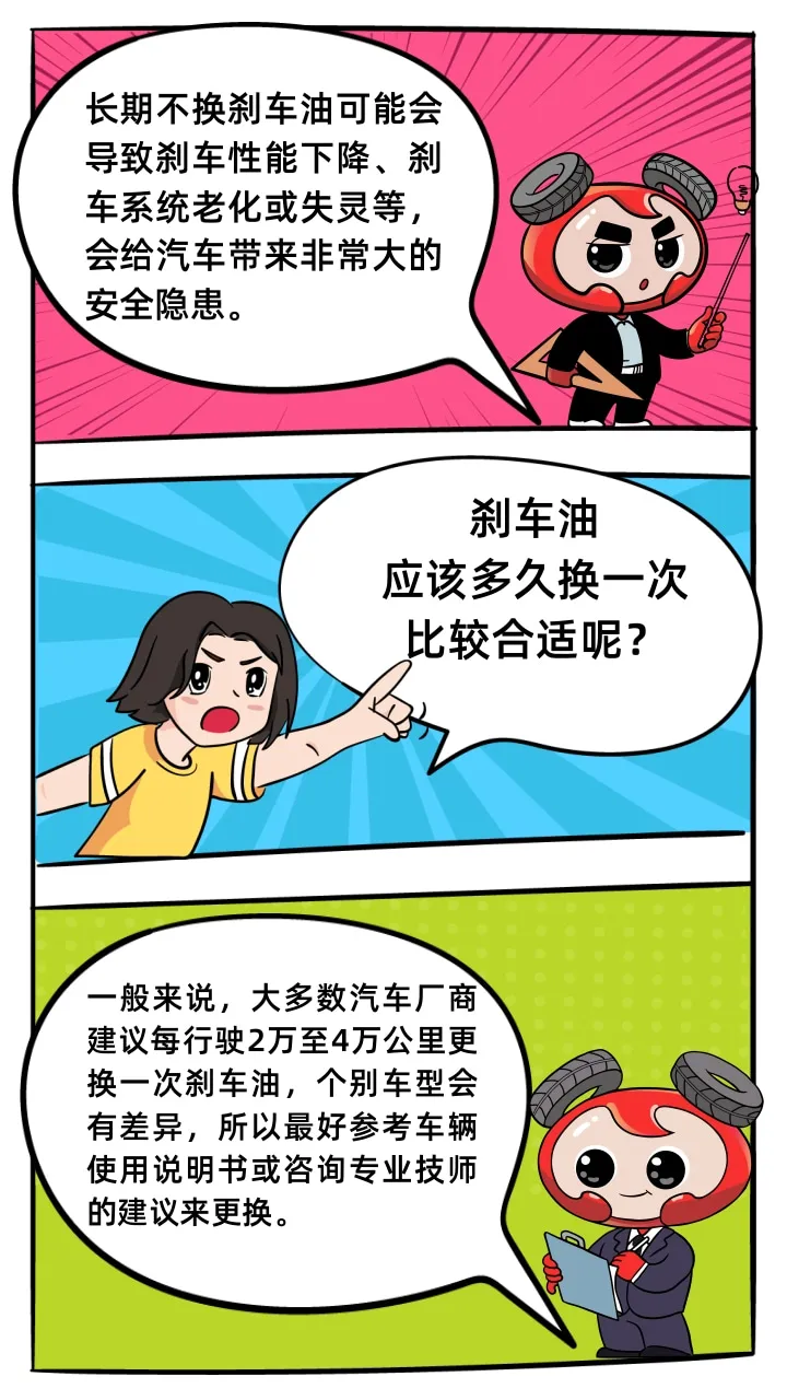 长期不换刹车油，会有什么危险？