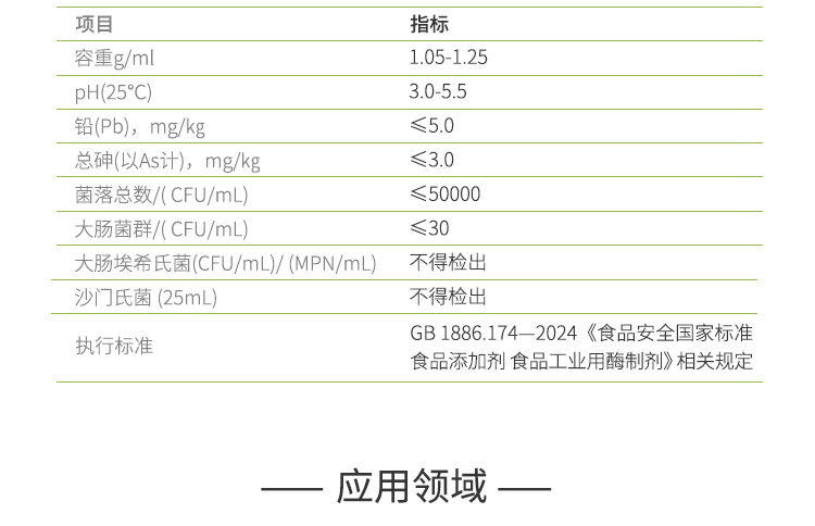 夏盛液体食品果胶裂解酶(果汁果酒用酶/果浆酶)FFY-3602
