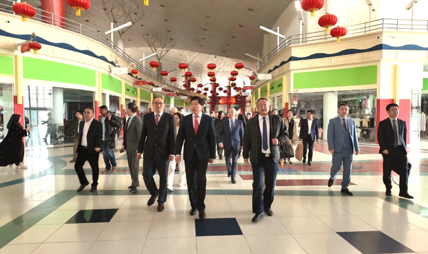 中国贸促会副会长于健龙率团访问沙特龙城 中国贸促会副会长于健龙率团访问沙特龙城