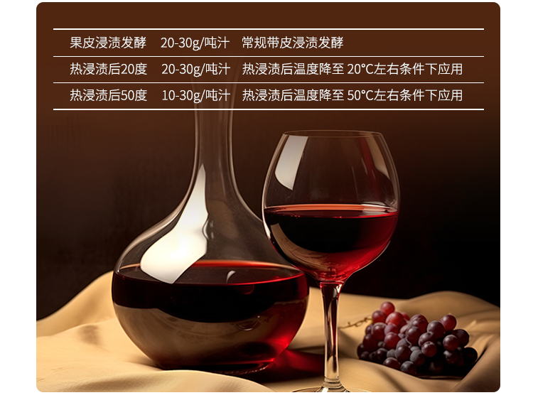 夏盛固体食品用果胶酶（深色饱满型红葡萄酒专用）FFG-3404