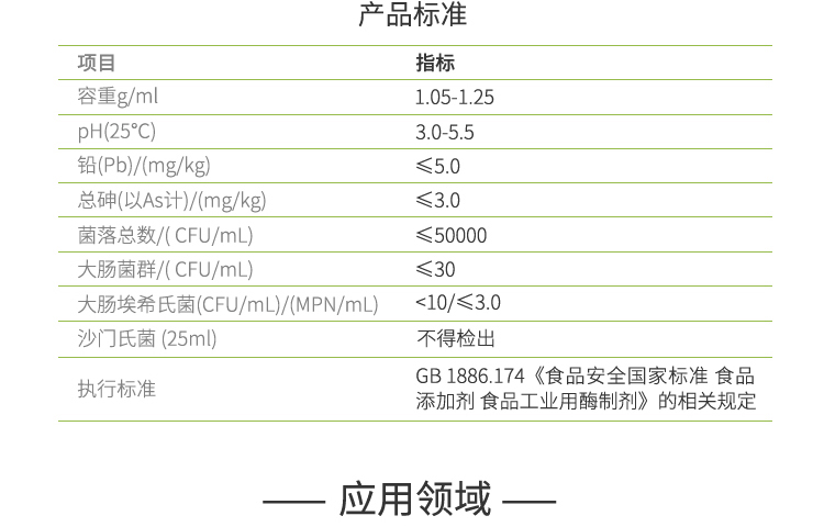 夏盛液体食品用果胶酶(SAD-016/果浆酶)FFY-3601