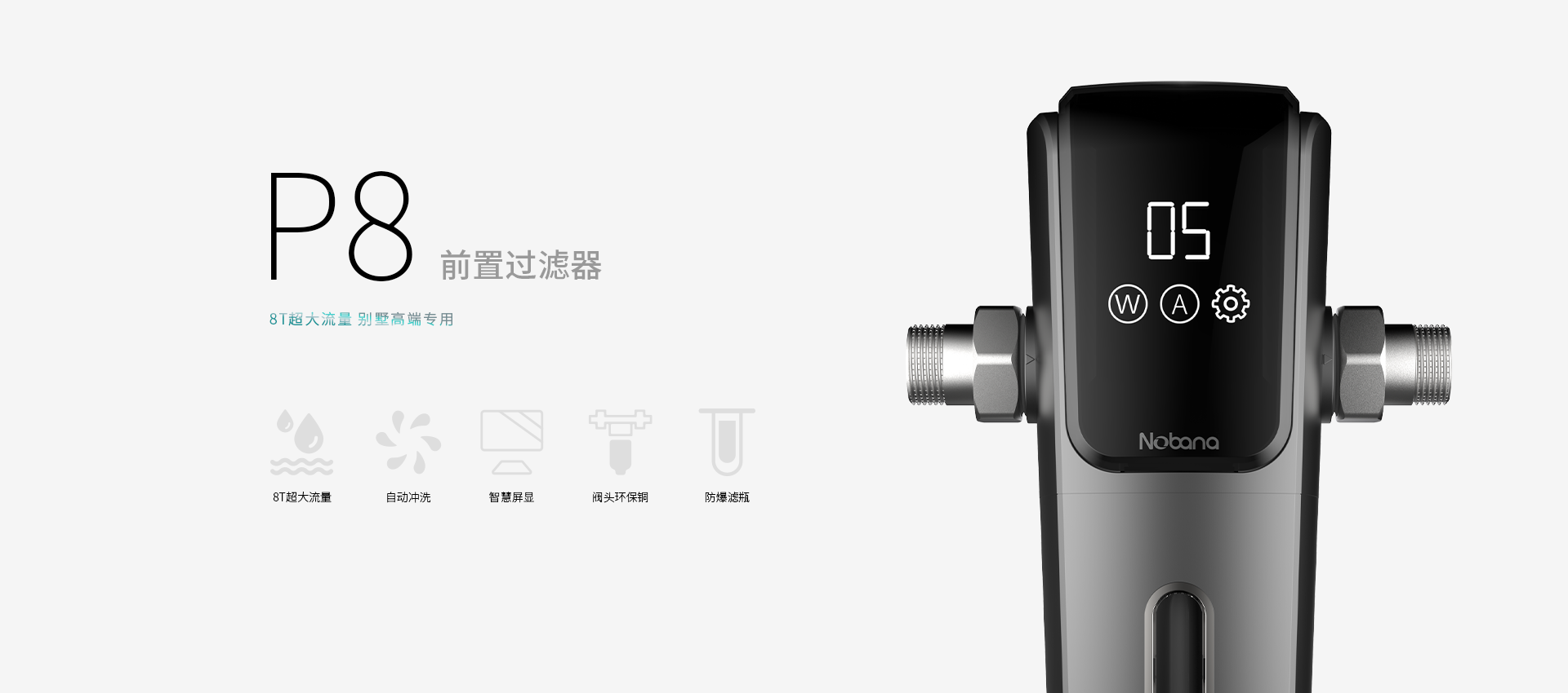 P8前置过滤器
