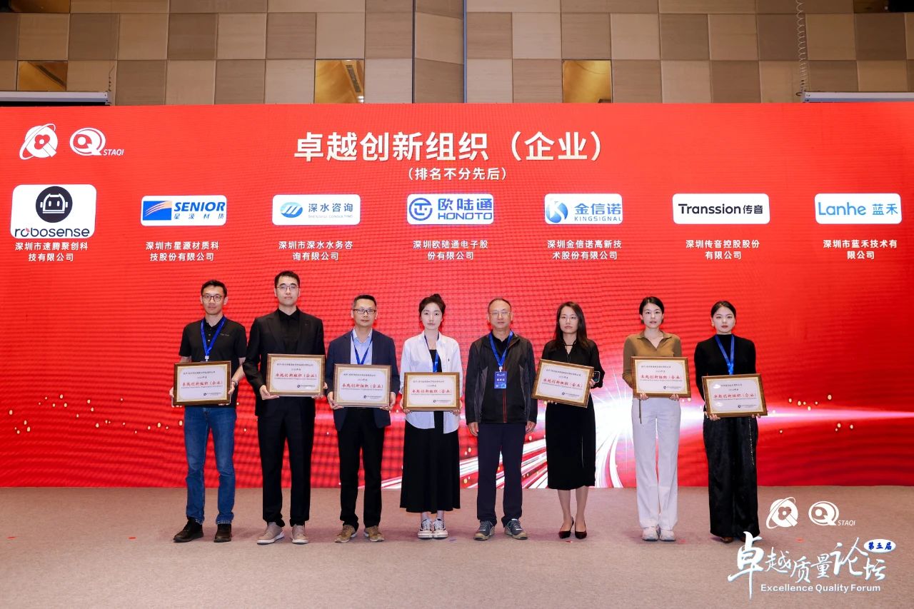 2024年度深圳市卓越绩效管理促进会等级认定结果名单公布! 2024年度深圳市卓越绩效管理促进会等级认定结果名单公布!