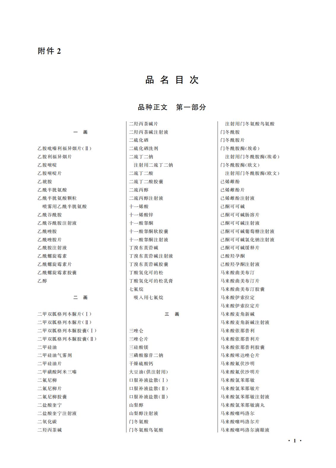 国家药监局 国家卫生健康委关于颁布2025年版《中华人民共和国药典》的公告（2025年第29号）