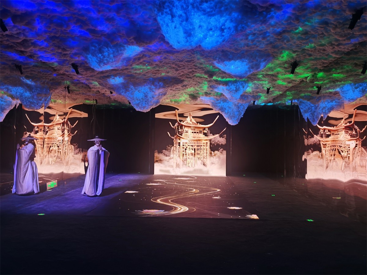 Wincomn  participates in the creation of the panoramic immersive show 'Thus I have heard from Buddha