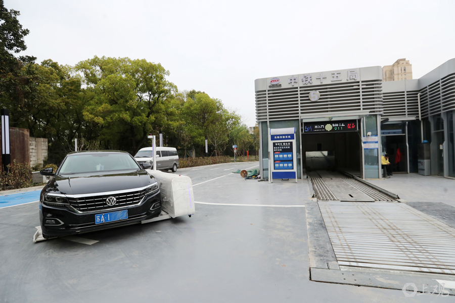 存车90秒,取车最多两分钟,全球最大直径地下智慧车库5月启用 存车90秒,取车最多两分钟,全球最大直径地下智慧车库5月启用