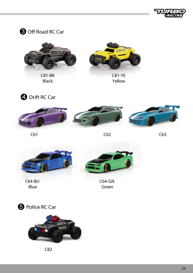 C76-ON ROAD RC car-Manual