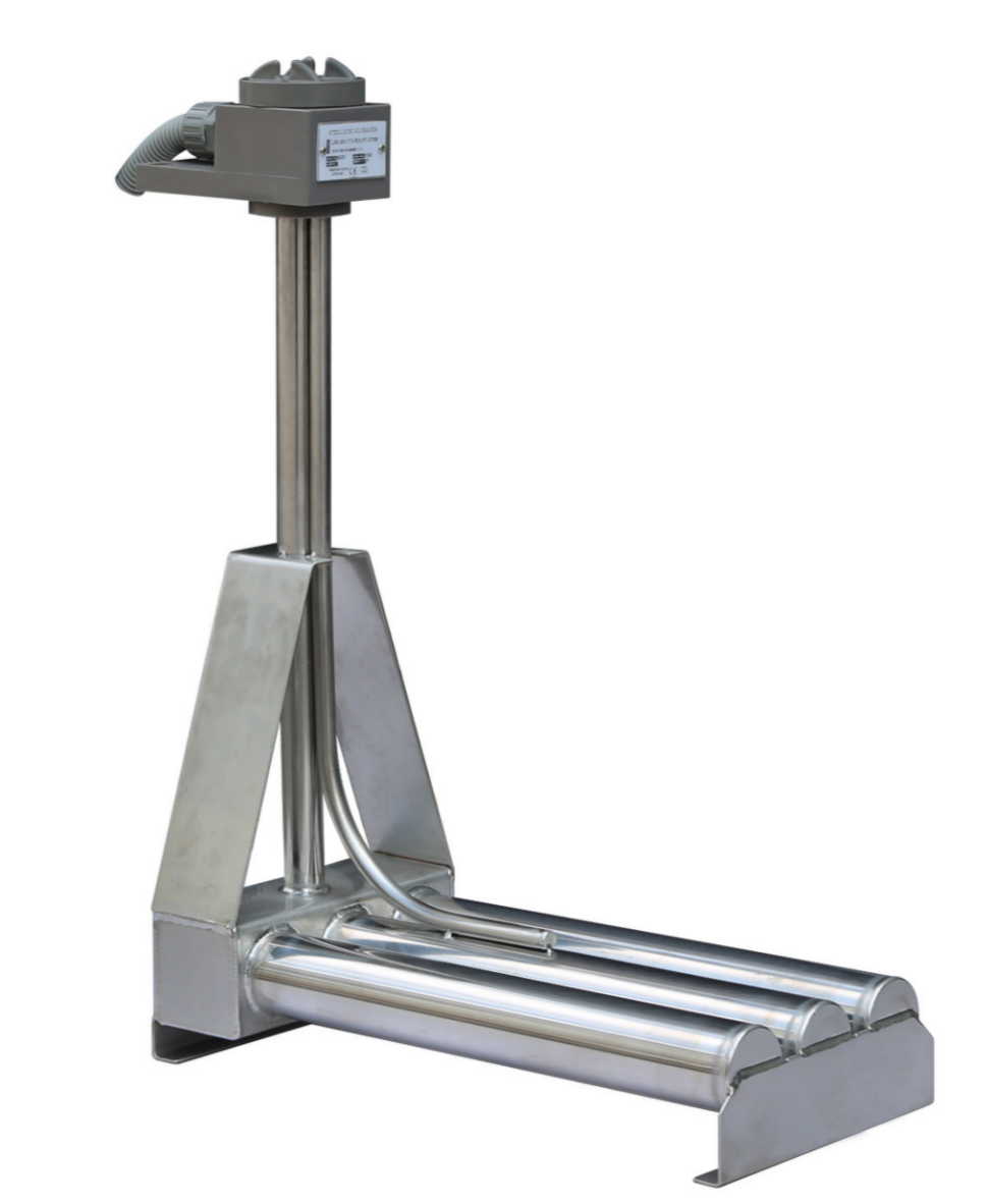 Derated Triple Metal L-Shaped Immersion Heaters