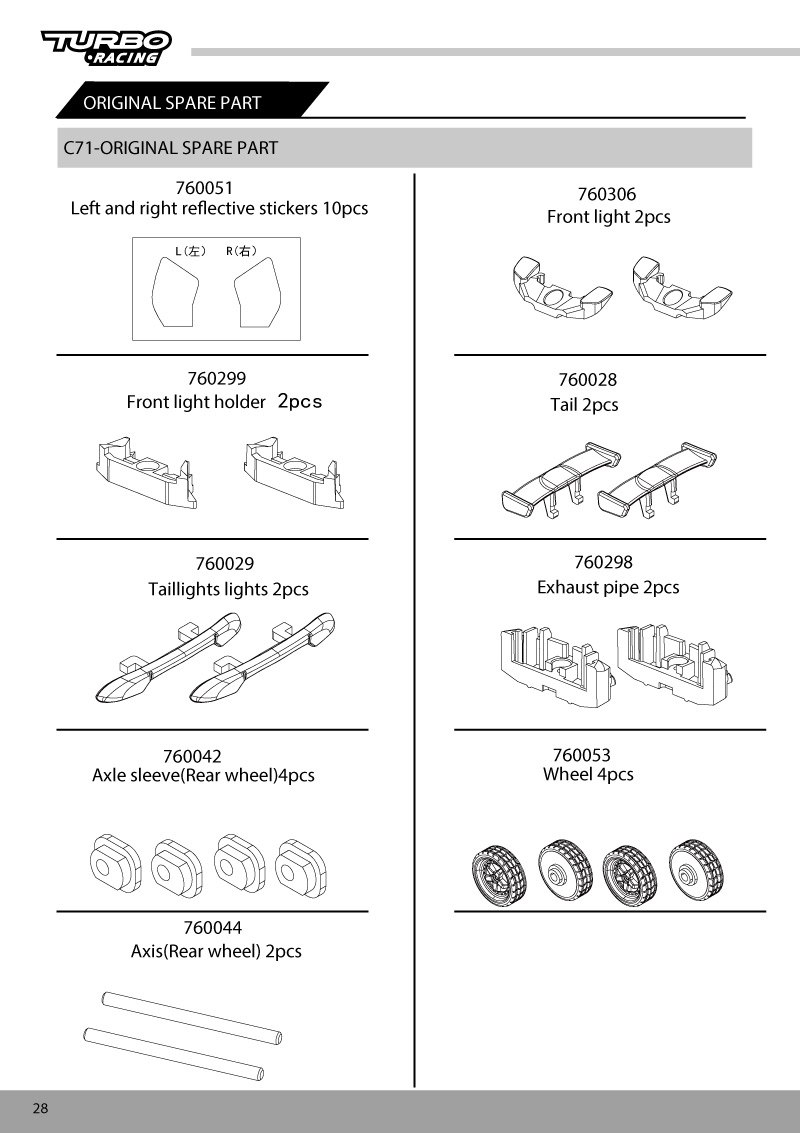 C71-LE/C72-LE/C73-LE/C74-LE Lnstruction manual