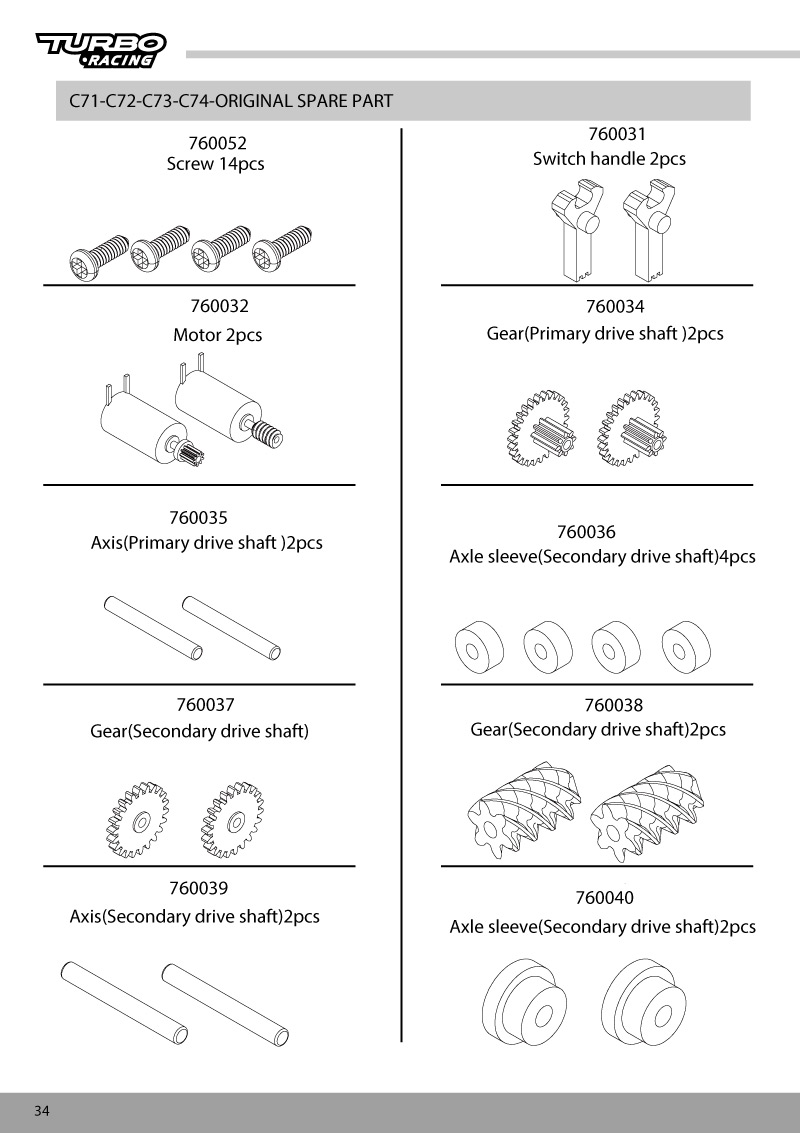 C71-LE/C72-LE/C73-LE/C74-LE Lnstruction manual