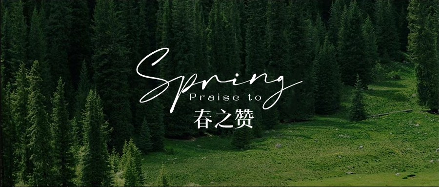 春之赞 您与春天互为礼赞