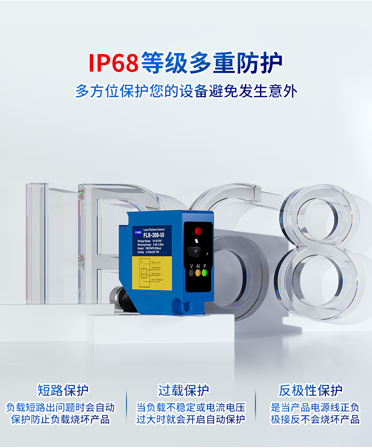 精准丈量工业尺度:富唯电子 FLR-300-UI 激光测距传感器革新登场 精准丈量工业尺度:富唯电子 FLR-300-UI 激光测距传感器革新登场
