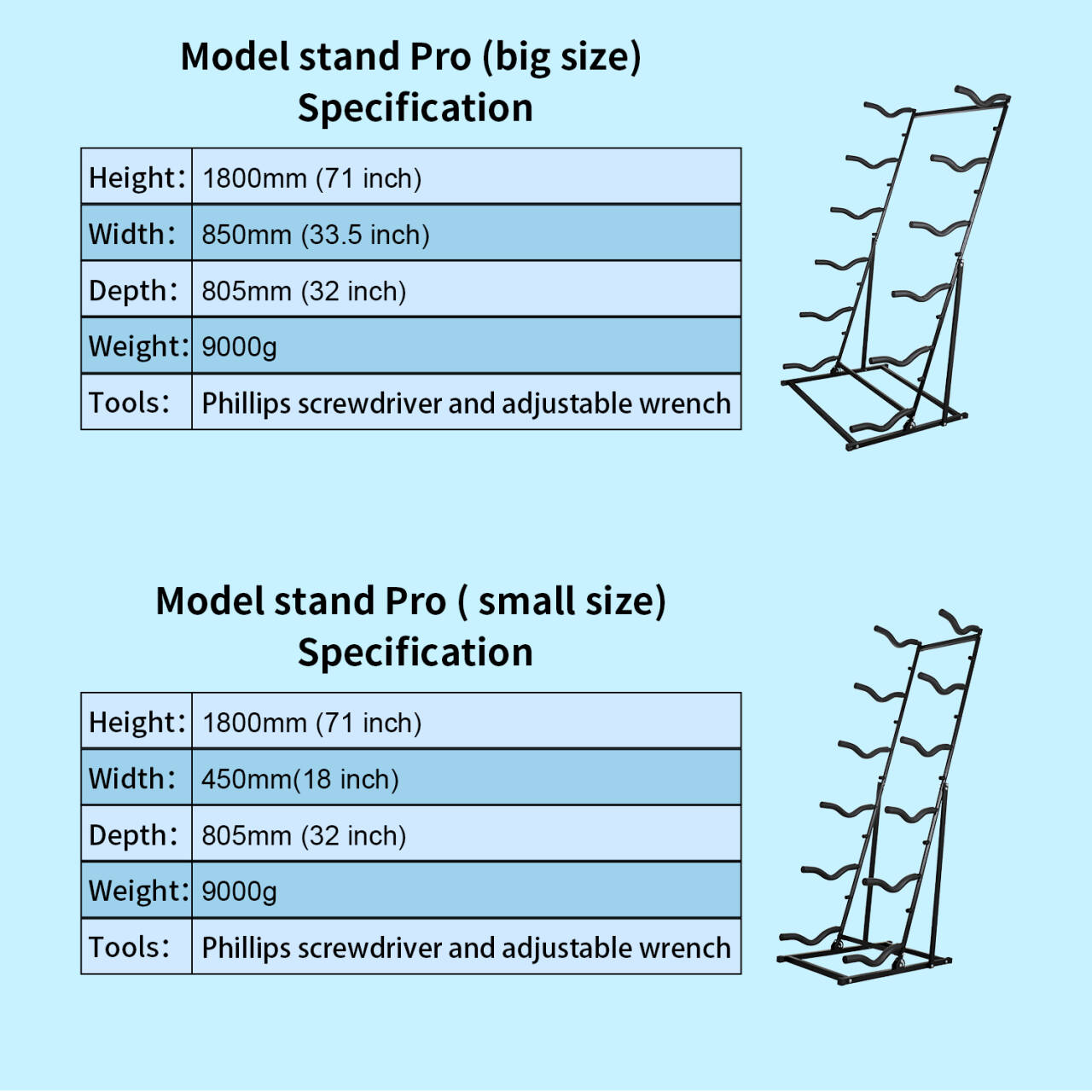 Model stand Pro