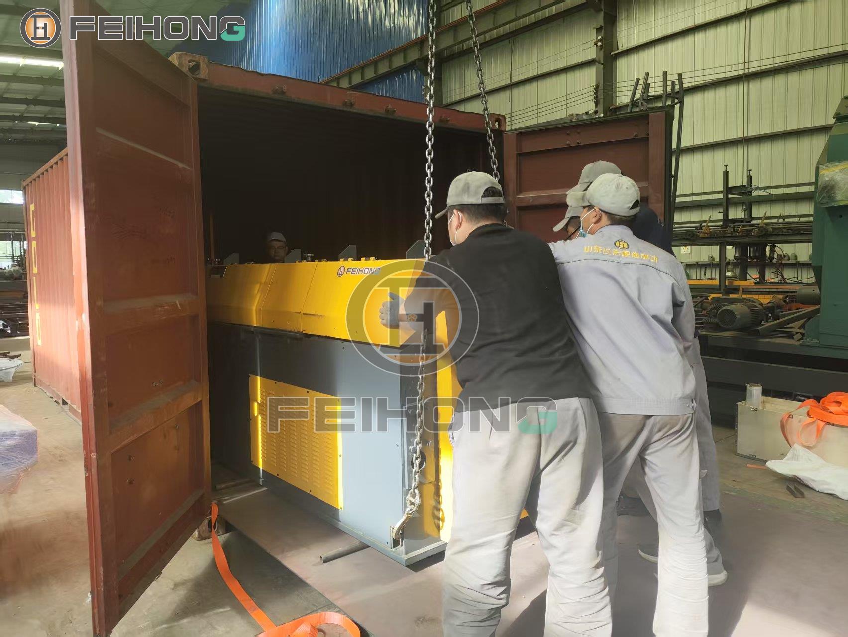 飛宏2套智能鋼筋加工設(shè)備助力施工項目建設(shè)
