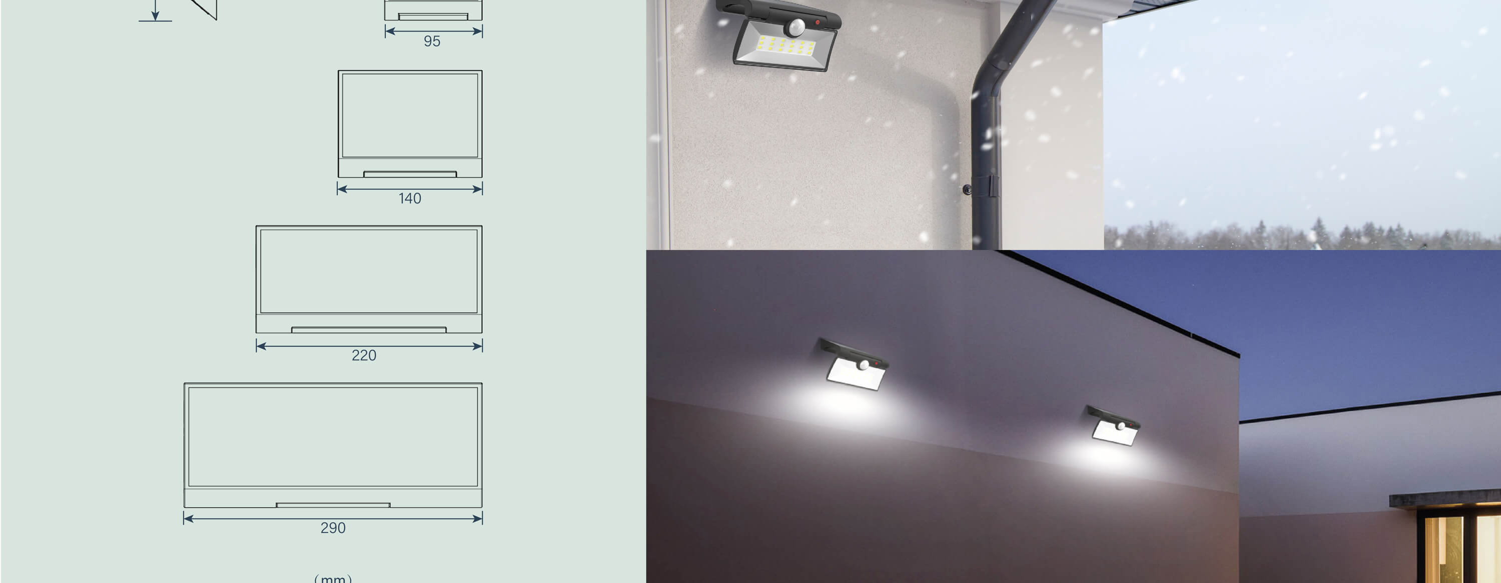 Solar Security Light K40450