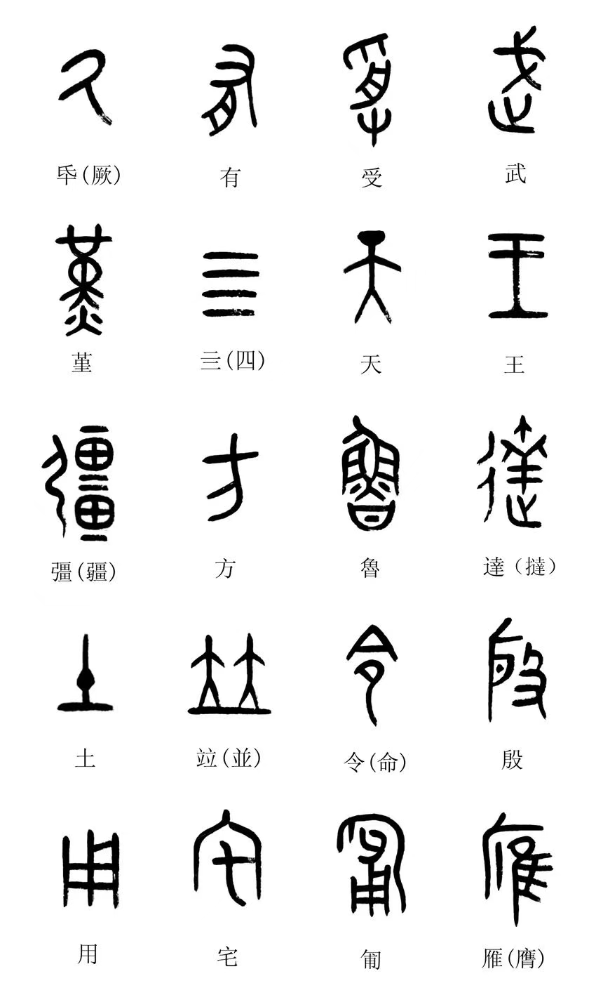 中国第一盘 | 西周逑盘(逨盘)拓本放大并释读 中国第一盘 | 西周逑盘(逨盘)拓本放大并释读