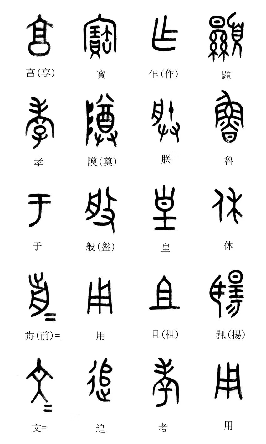 中国第一盘 | 西周逑盘(逨盘)拓本放大并释读 中国第一盘 | 西周逑盘(逨盘)拓本放大并释读