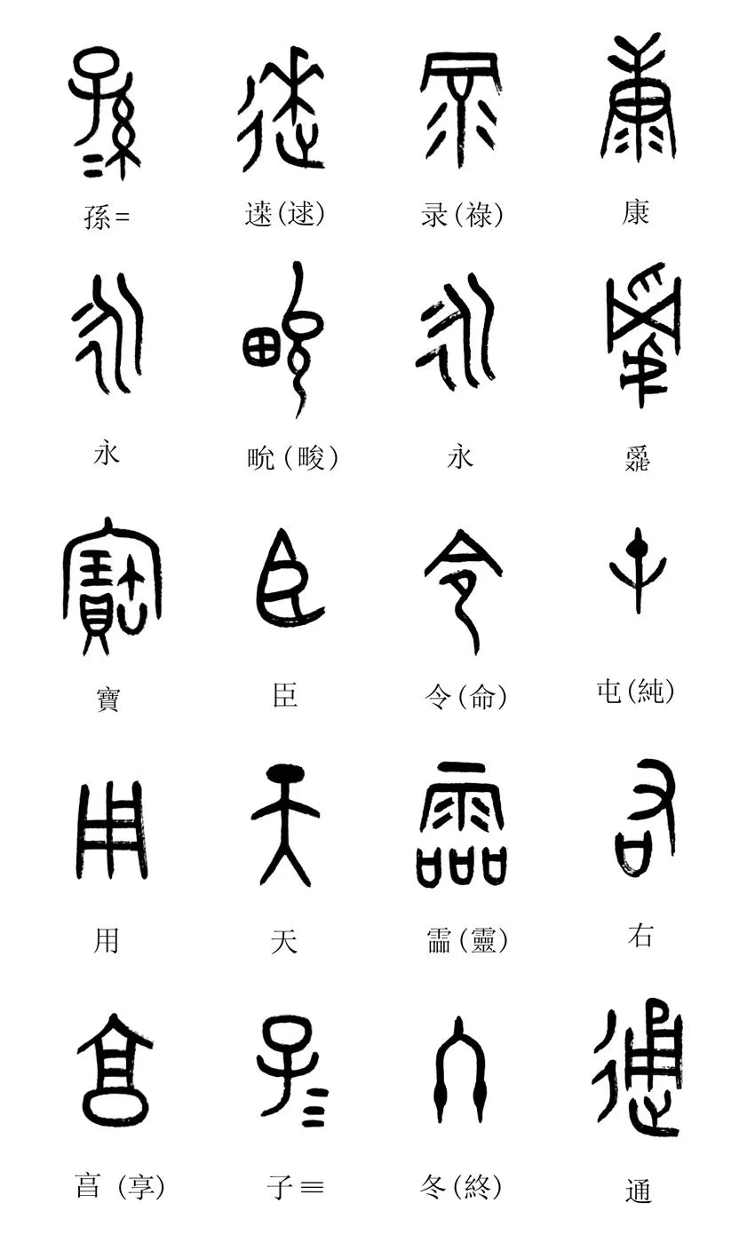中国第一盘 | 西周逑盘(逨盘)拓本放大并释读 中国第一盘 | 西周逑盘(逨盘)拓本放大并释读