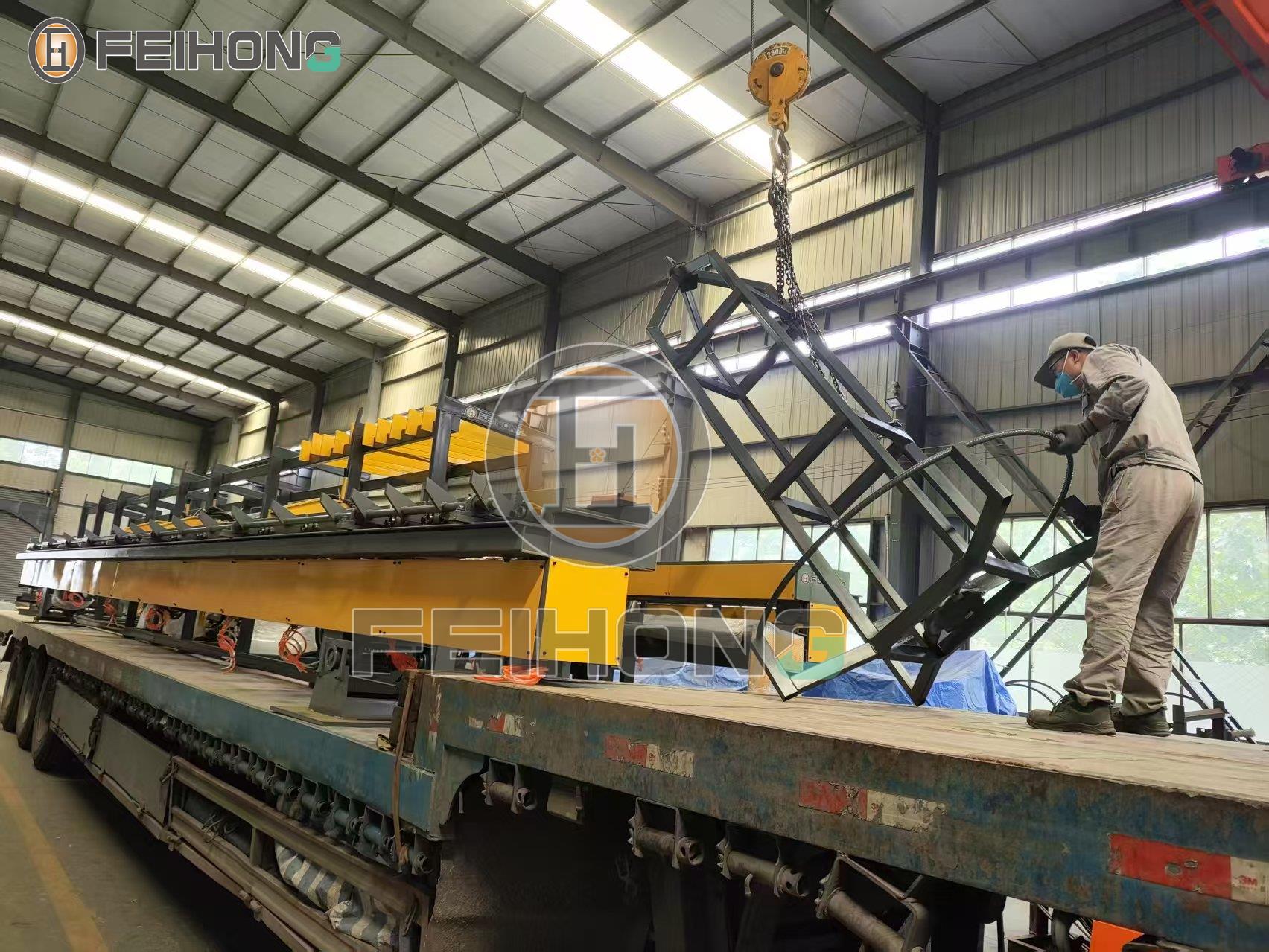 飛宏4套智能鋼筋加工設(shè)備助力施工項(xiàng)目建設(shè)