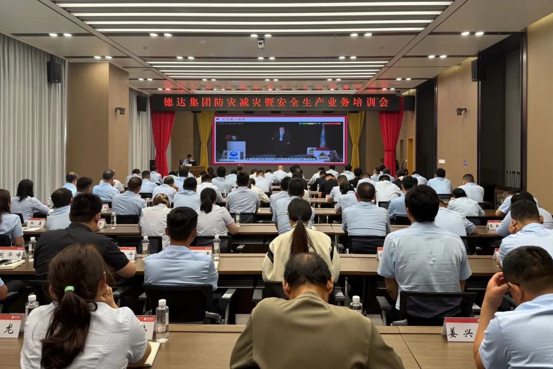 德達(dá)集團(tuán)召開(kāi)防災(zāi)減災(zāi)暨安全生產(chǎn)業(yè)務(wù)培訓(xùn)會(huì)