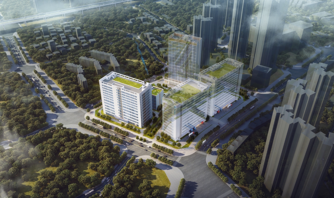 深圳产业新地标加速崛起:福城南产业片区 首栋建筑成功封顶 深圳产业新地标加速崛起:福城南产业片区 首栋建筑成功封顶