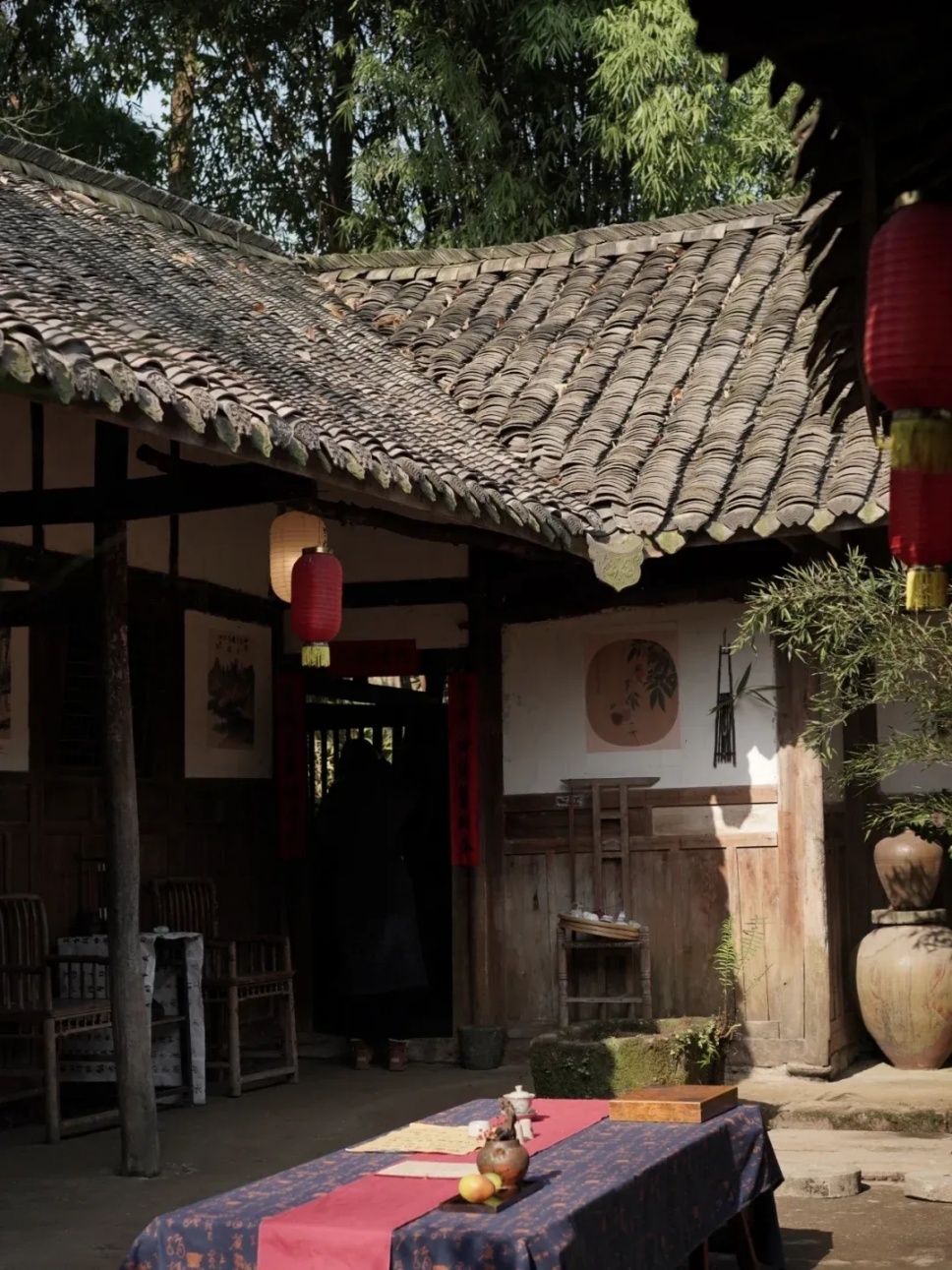 有个小院,读书、喝茶、闻花香 有个小院,读书、喝茶、闻花香
