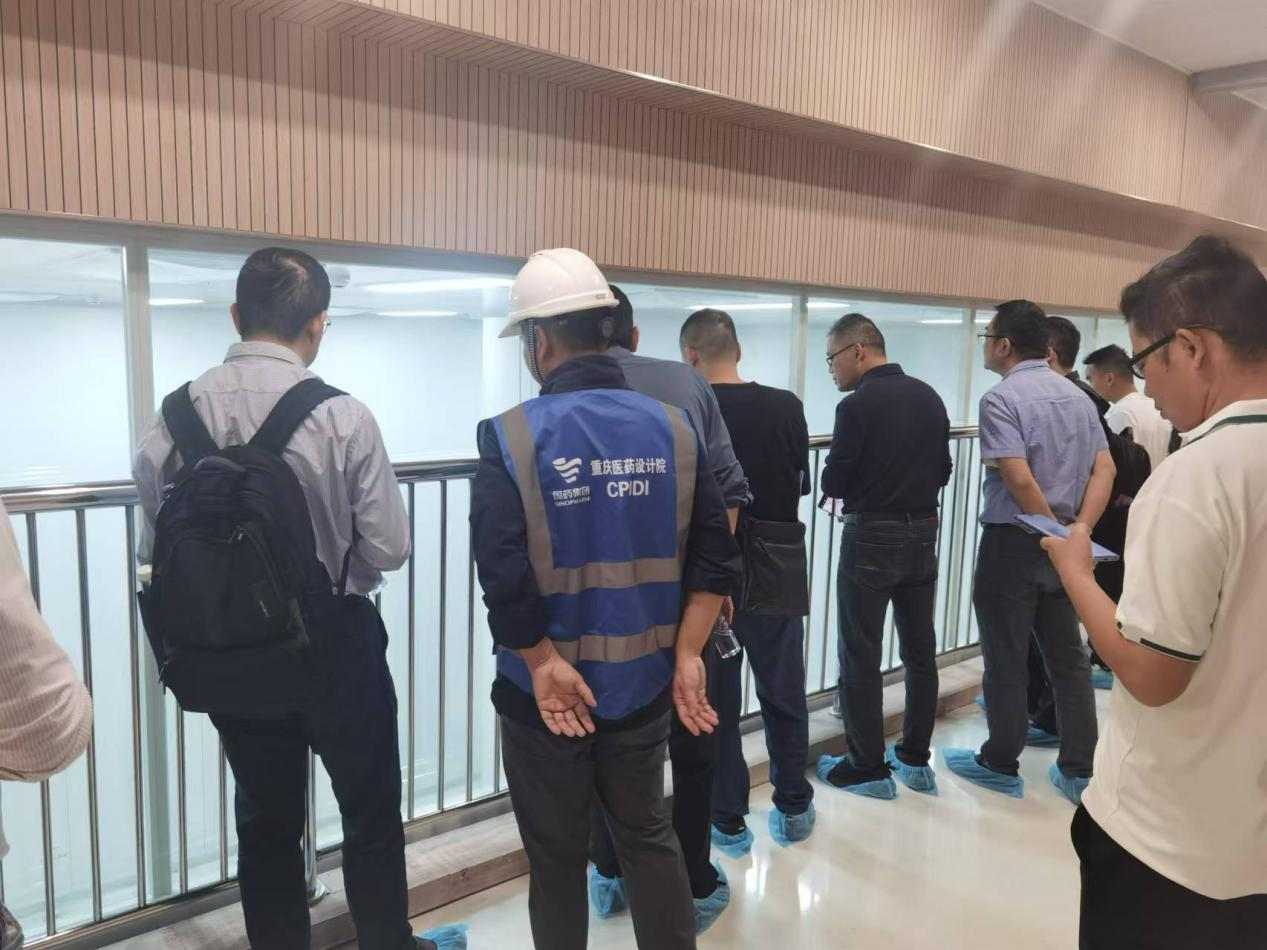 医药行业同仁赴我司生物制品科学与技术福建省创新实验室项目参观 医药行业同仁赴我司生物制品科学与技术福建省创新实验室项目参观